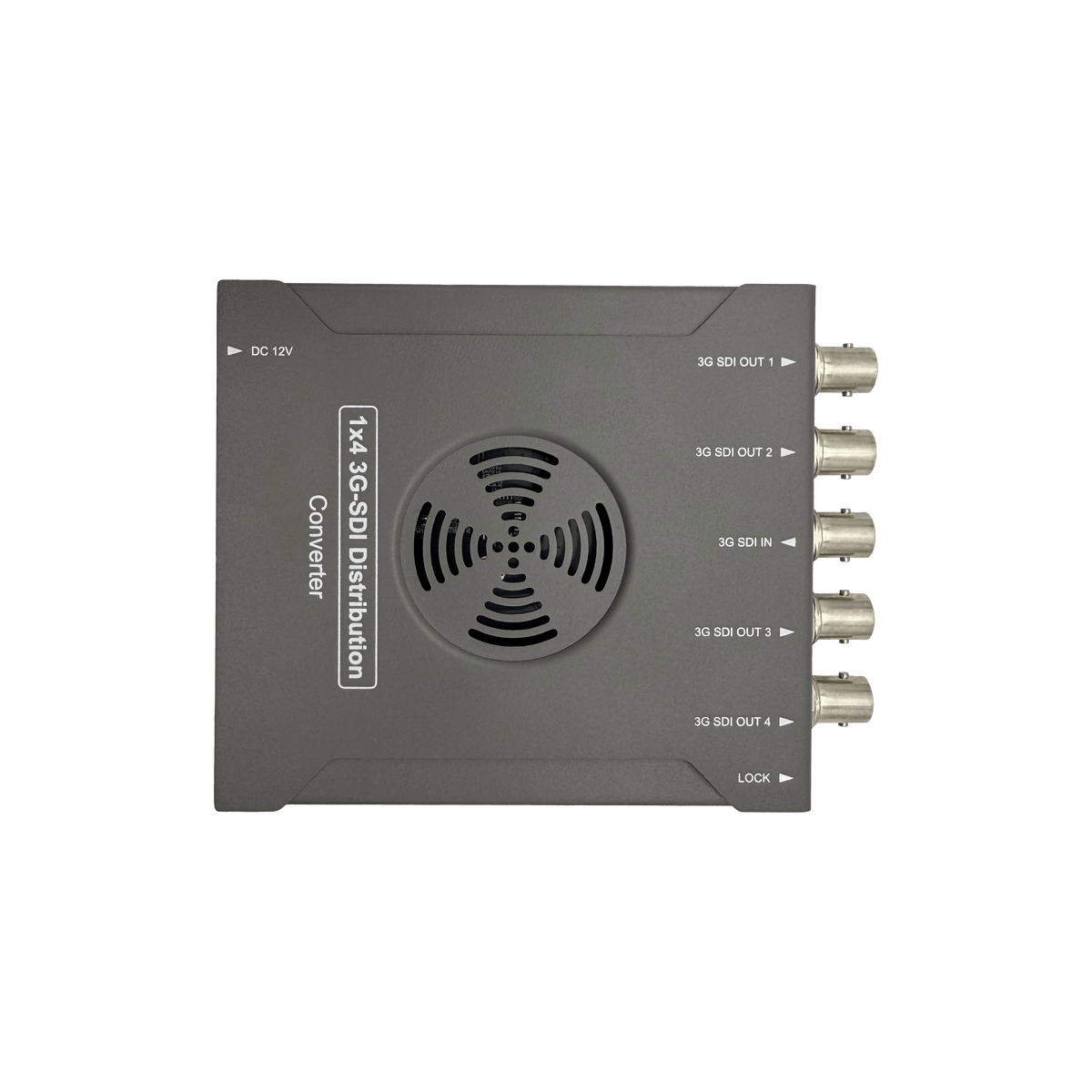 3G-SDI 1x4 Video Distribution Amplifier (3G-SDI Splitter) | Techraki