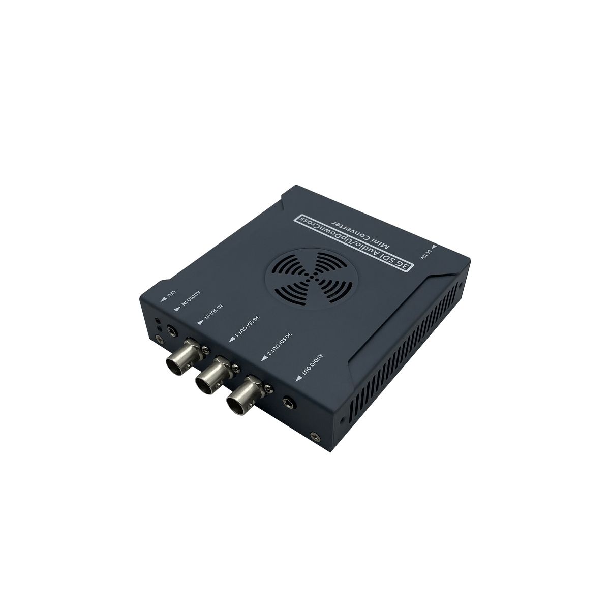 Broadcast-Grade 3G-SDI Scaler Distribution Amplifier with Audio Embedding & De-embedding