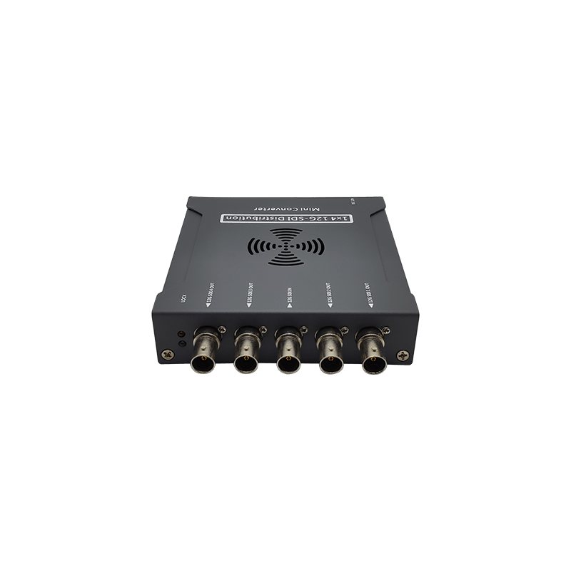 Broadcast-Grade 12G-SDI 1x4 4K Video Distribution Amplifier (4K SDI Splitter)