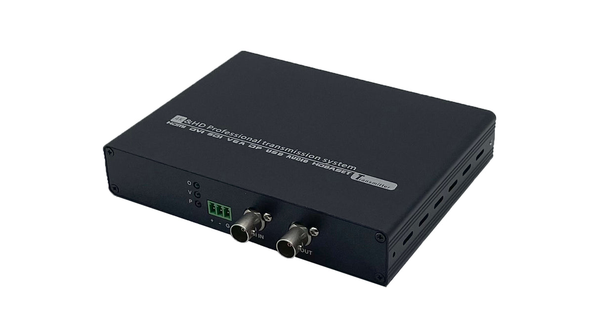 Broadcast-Grade 12G-SDI Uncompressed 4K Fiber Optic Extender (Transceiver)