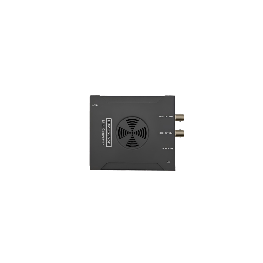 Broadcast-Grade HDMI to Dual 3G-SDI Converter (Pass-Through Series)