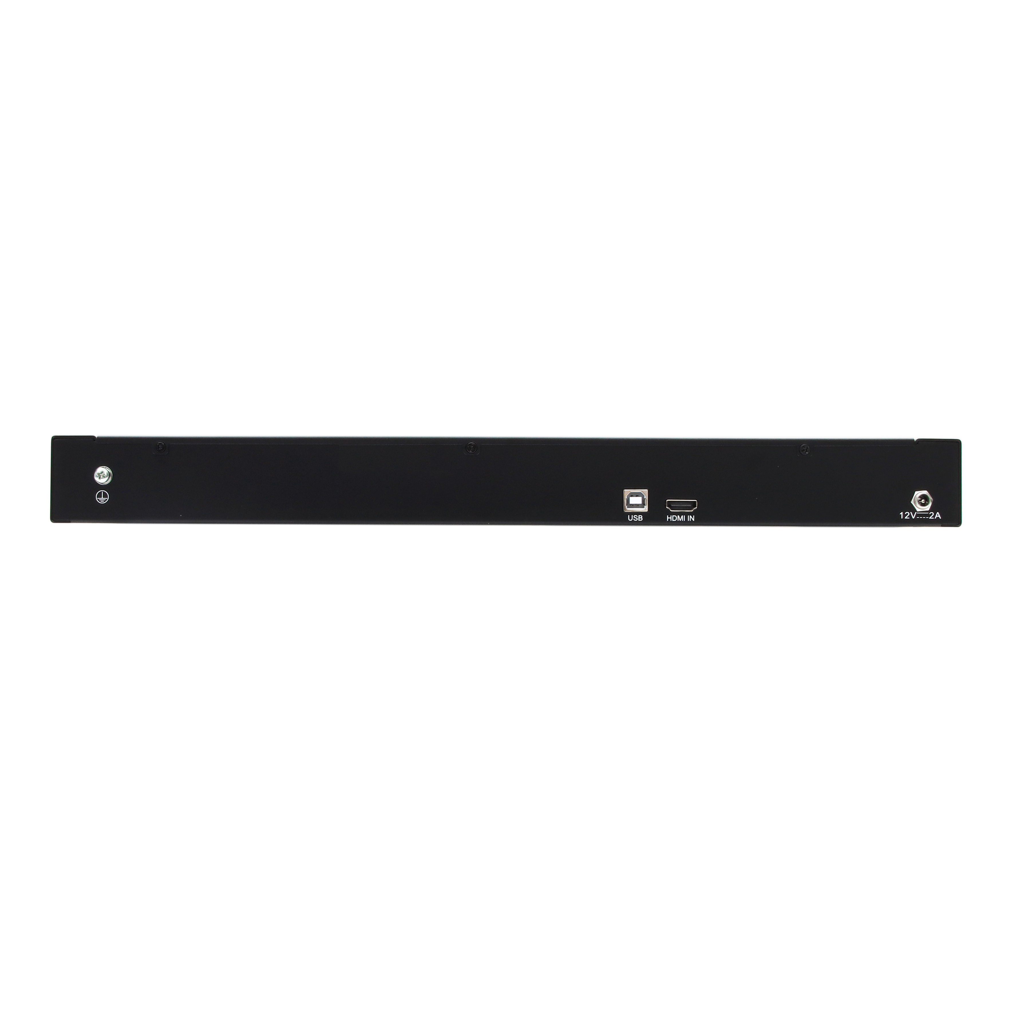 15.6" Short Depth Single Rail Rackmount LCD KVM Console - 1U, HDMI, Up To 1920 x 1080 @60Hz