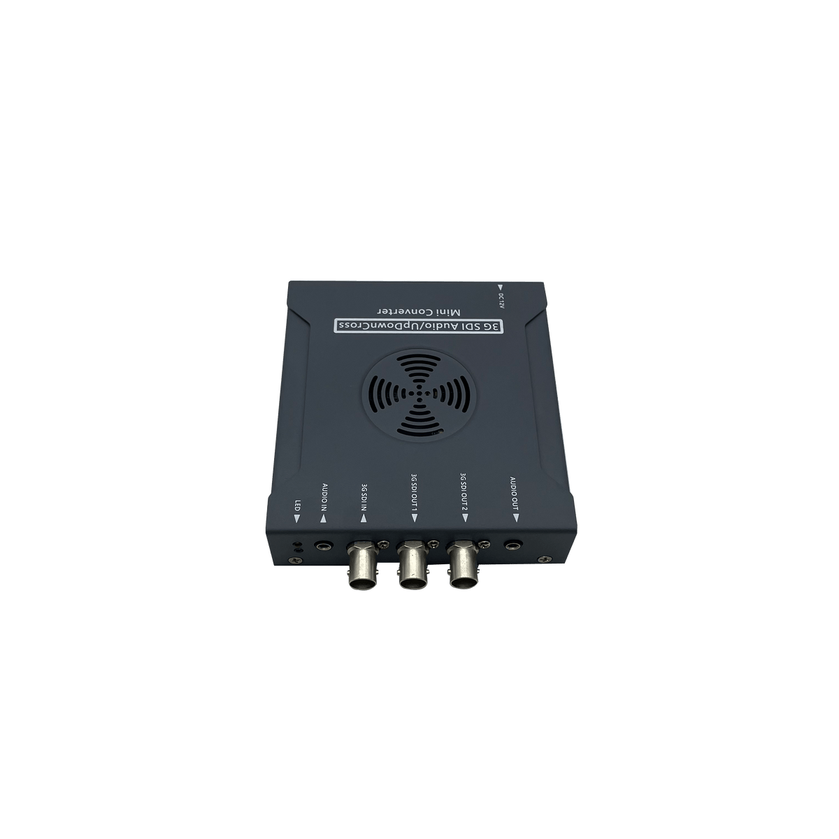 Broadcast-Grade 3G-SDI Scaler Distribution Amplifier with Audio Embedding & De-embedding