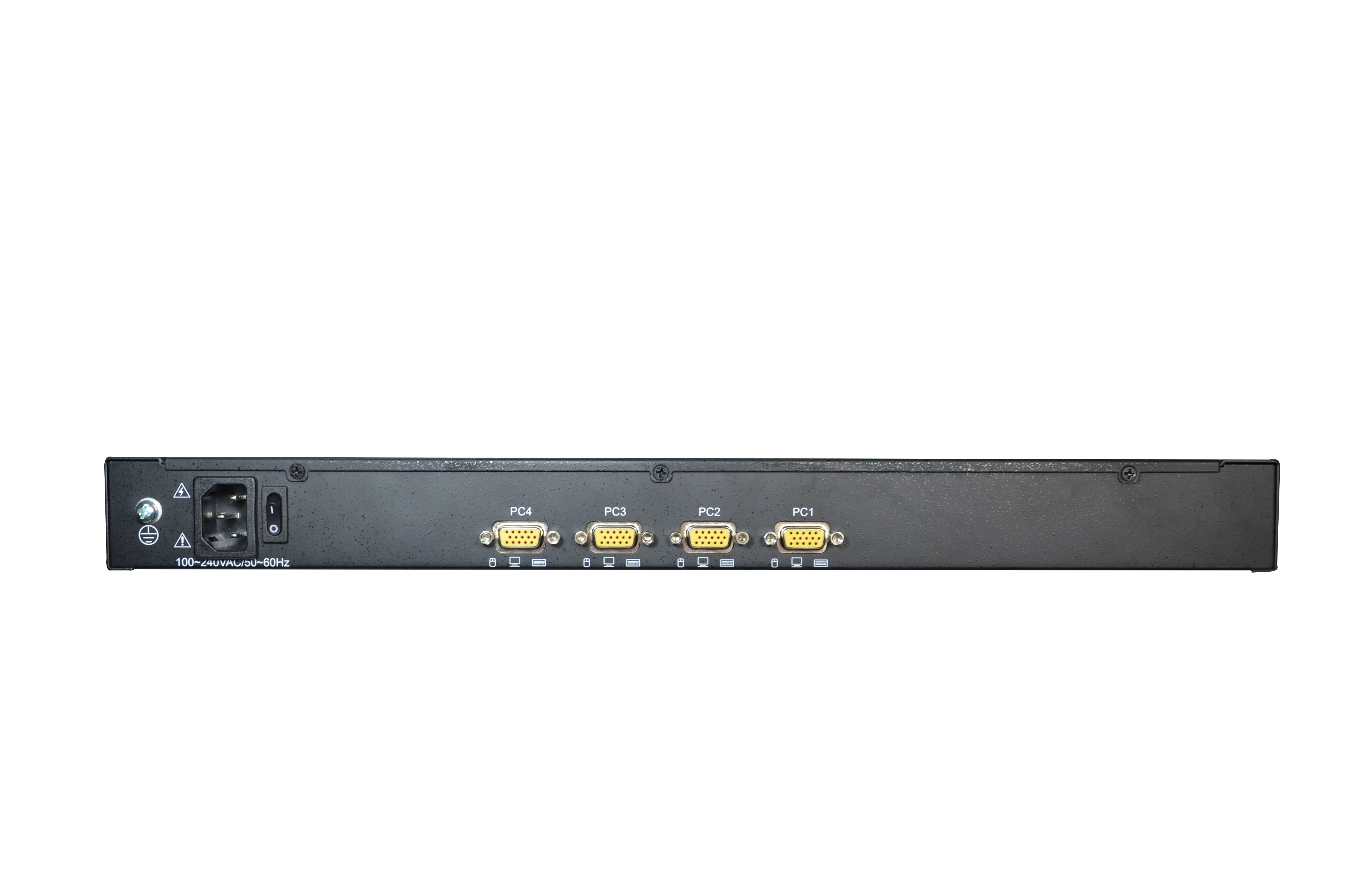 17" Single Rail USB LCD KVM Console - 1U, VGA, Up To 1280x1024@60Hz