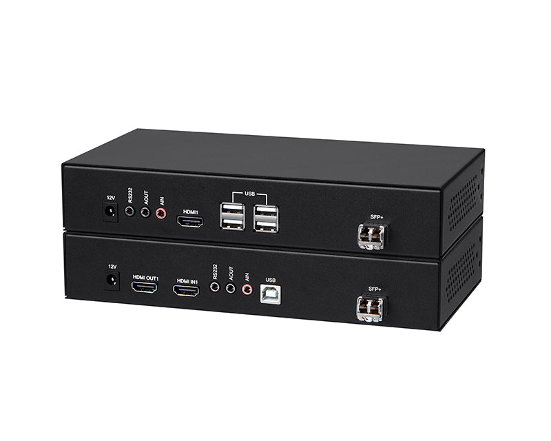 USB HDMI over Fiber KVM Extender