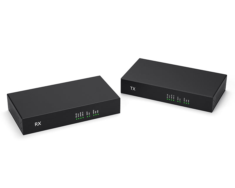 USB Dual HDMI over Fiber KVM Extender