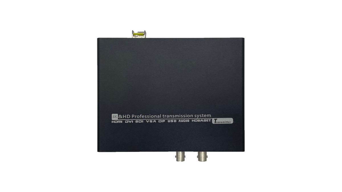 Broadcast-Grade 12G-SDI Uncompressed 4K Fiber Optic Extender (Transceiver)