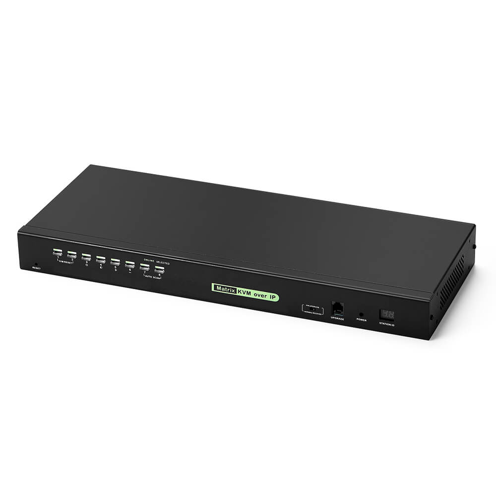 KVM over IP Switch - 1U, RJ-45 / CAT5, 1-Local / 1-Remote Access, Up To 1920 x 1080 60Hz