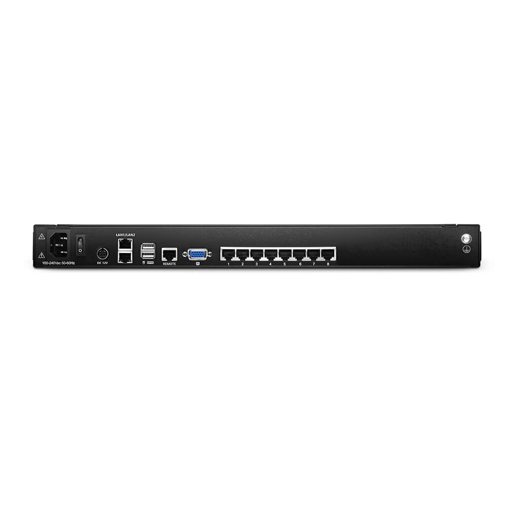 KVM over IP Switch - 1U, RJ-45 / CAT5, 1-Local / 2-Remote Access, Up To 1920 x 1080 60Hz