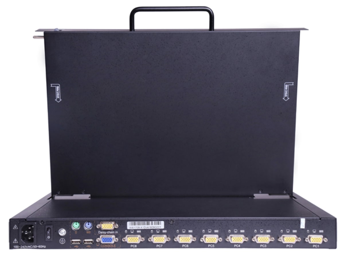 17" 1080P FHD LCD KVM Console Switch-2