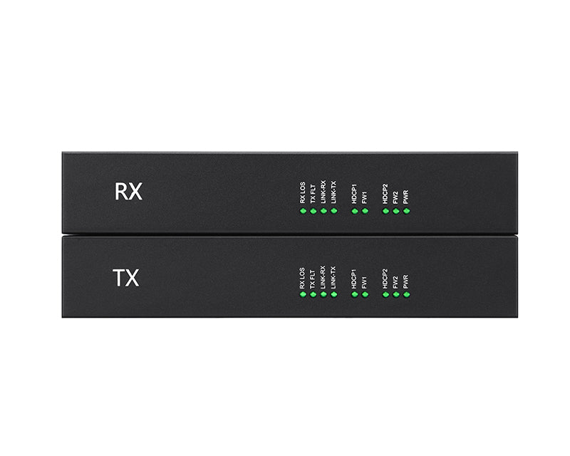 USB Dual HDMI over Fiber KVM Extender